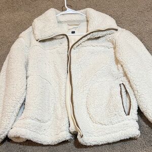 Universal Thread Off-White Teddy Jacket